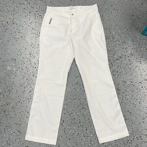 Nike White Chinos Crisp Cotton Casual